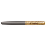 Parker Sonnet Pioneers Collection Rollerball Pen - Grey Arrow Gold Trim - Picture 2